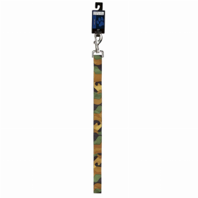 Casual Canine Green Camo Flat Dog Leash