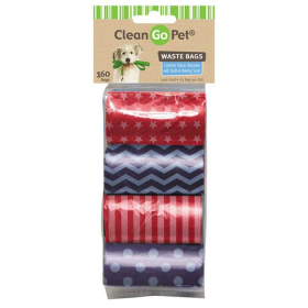 Clean Go Pet Stars & Stripes Waste Bags