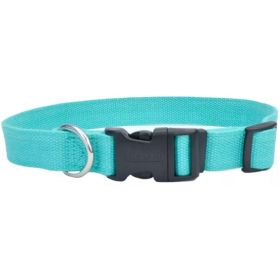 Coastal Pet New Earth Soy Adjustable Dog Collar - Mint - 6-8''L x 3/8"W