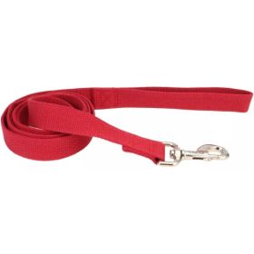 Coastal Pet New Earth Soy Dog Lead - Cranberry Red - 6 feet x 1"W