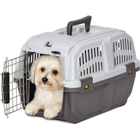 MidWest Skudo Gray Plastic Dog Travel Carrier - X-Small - 1 count