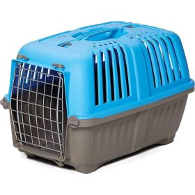 MidWest Spree Blue Plastic Dog Carrier - Small - 1 count