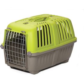 MidWest Spree Pet Carrier Green Plastic Dog Carrier - X-Small