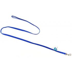 Coastal Pet Nylon Dog Lead - Blue - 4' Long x 3/8" Wide