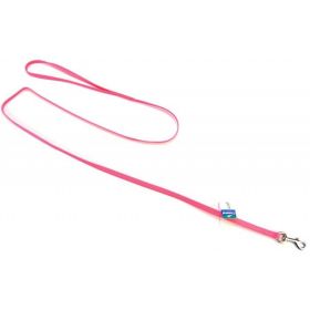 Coastal Pet Nylon Dog Lead - Neon Pink - 4' Long x 3/8" Wide