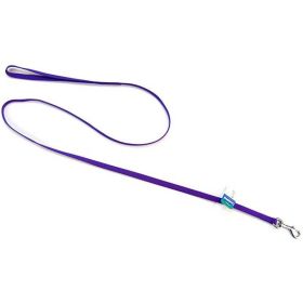 Coastal Pet Nylon Dog Lead - Purple - 4' Long x 3/8" Wide