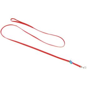 Coastal Pet Nylon Dog Lead - Red - 6' Long x 3/8" Wide