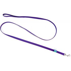 Coastal Pet Nylon Dog Lead - Purple - 6' Long x 5/8" Wide