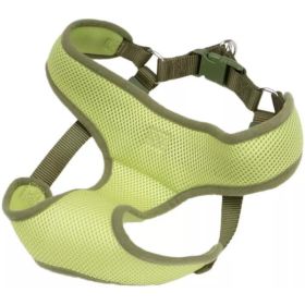 Coastal Pet Comfort Soft Nylon Adjusable Dog Harness - Lime - Small (Girth Size 19"-23")