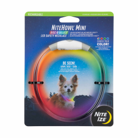 Nite Ize NiteHowl Mini LED Safety Dog Collar - Disc-O Select