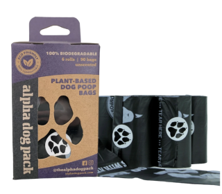 Alpha Dog Pack Eco-Friendly Compostable Dog Poop Bags