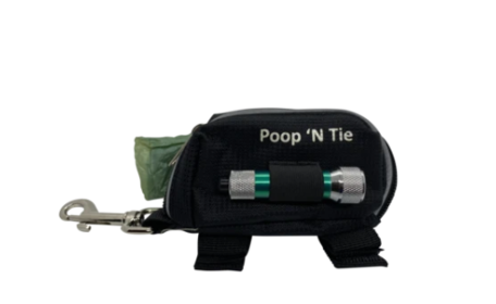 Poop 'N Tie Dog Waste Bag Dispenser