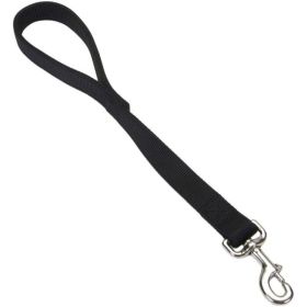 Coastal Pet Traffic Dog Leash - Black - 24" Long x 1" Wide