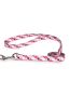 Casual Canine Argyle Pattern Flat Dog Leash - Pink