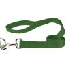 Casual Canine Flat Dog Leash - Dark Green