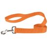 Casual Canine Flat Dog Leash - Orange - 6 Ft x 1 In