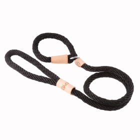 Alvalley Sport Slip Dog Lead with Stopper (4 ft  x 5/16in or 8mm) (size: 4 ft  x 5/16in or 8mm)