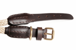 Alvalley Rope & Leather Dog Collars with Buckle