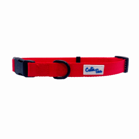 Cutie Ties Fun Design Dog Collar (Color: Red, size: medium)