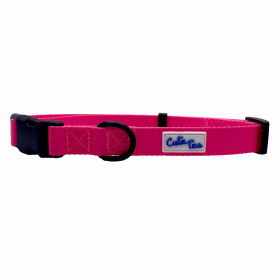 Cutie Ties Fun Design Dog Collar (Color: Pink, size: medium)