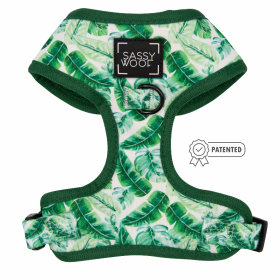 Sassy Woof Adjustable Harness (Color: Verano, size: medium)