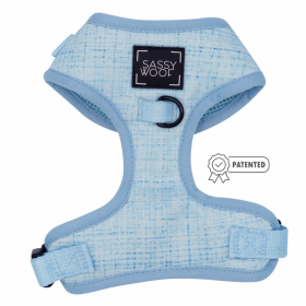 Sassy Woof Adjustable Harness (Color: Blumond, size: small)