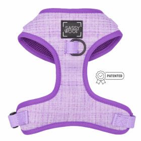 Sassy Woof Adjustable Harness (Color: Aurora, size: Xsmall)