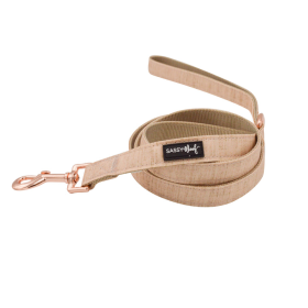 Sassy Woof Dog Leash (Color: Tan, size: One Size)