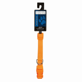 CC Nylon Dog Collars (Color: Orange, size: medium)