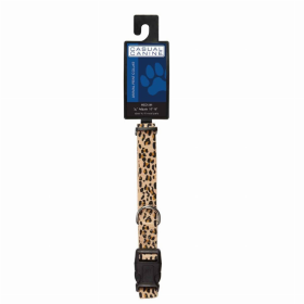 CC Animal Print Dog Collars (Color: Cheetah, size: 6-10in)