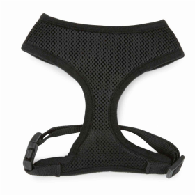 CC Mesh Dog Harness (Color: Black, size: XL)