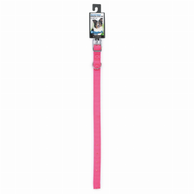 Diggers 5/8in Nylon Dog Collar (Color: Neon Pink, size: 12in)