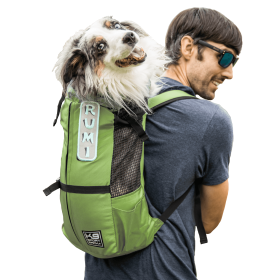 K9 Sport Sack Dog Carrier Backpack (Color: Greenery, size: Large (20"-23" from collar to tail))