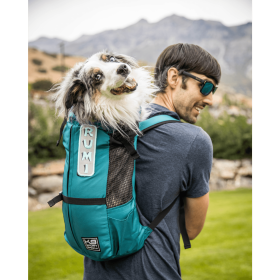 K9 Sport Sack Dog Carrier Backpack (Color: Harbor Blue, size: Large (20"-23" from collar to tail))