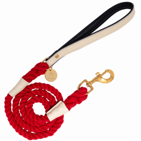 PoisePup - Luxury Dog Leash (Color: Hot Marine)