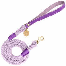 PoisePup - Luxury Dog Leash (Color: Lavish Lavender)