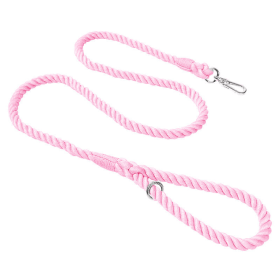 Rope Leash by Puppy Community (Color: Pink)