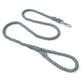 Rope Leash by Puppy Community (Color: Light Gray)