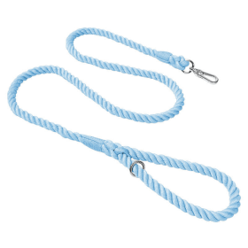 Rope Leash by Puppy Community (Color: Baby Blue)