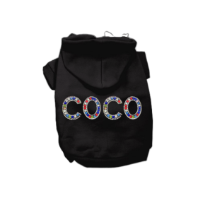 Coco Hoodie (Color: Black, size: X Small)