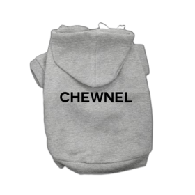 My Fab Chewnel Warm Dog Hoodie (Color: Grey, size: medium)