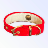 Red Velvet Bee Dog Collar