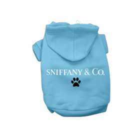 Sniff & Co. Hoodie (Color: Blue, size: small)