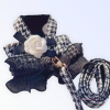 Houndstooth Tutu Dog Harness and Leash