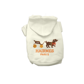 Puppy Hairmes- Dog Hoodie (size: medium)