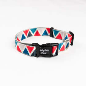 Alpha Pak Shenandoah Pattern Dog Collar (size: Large 1in wide by 14)