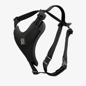 Nandog Active Neoprene Dog Harness (Color: Black)