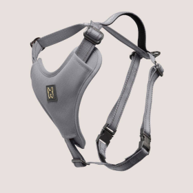 Nandog Active Neoprene Dog Harness (Color: Gray)