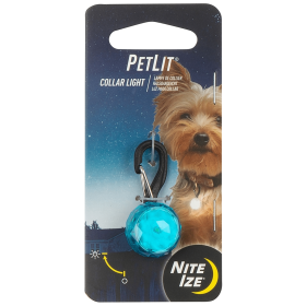 Nite Ize PetLit Collar Light (Color: Turquoise Jewel)