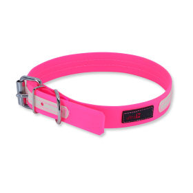 Ultrahund Play Glow Dog Collar (Color: Pink, size: 18"x1")